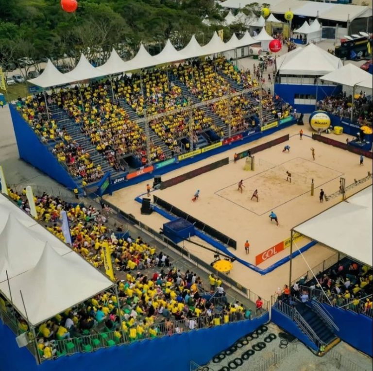 Jogos da 2ª Etapa do Circuito Brasileiro de Vôlei de praia 2023 iniciam nesta quarta-feira (29/03) em Itapema