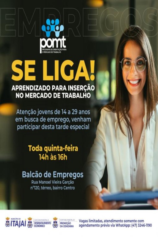 Programa de Orientação para o Mercado de Trabalho realiza oficina com jovens toda quinta-feira