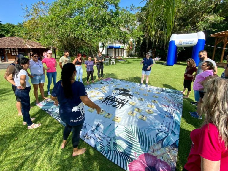 Professores participam de atividades de educação ambiental no Parque Raimundo Malta