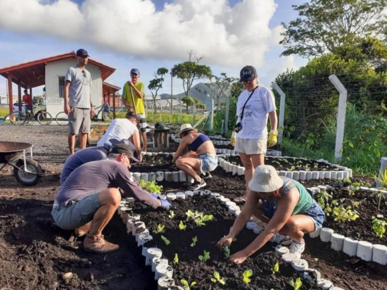 Cultiva Floripa: Prefeitura constrói nova horta comunitária junto ao Ecoponto dos Ingleses