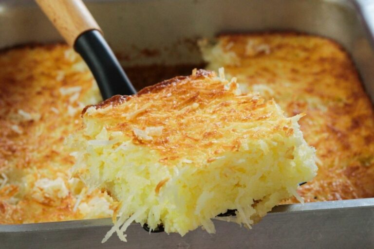 Bolo de Coco Sem Trigo: Super Macio e Molhadinho