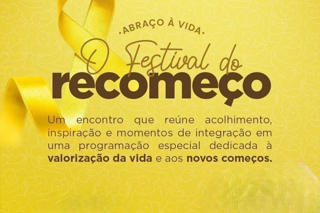 BC promove Festival do Recomeço no Setembro Amarelo