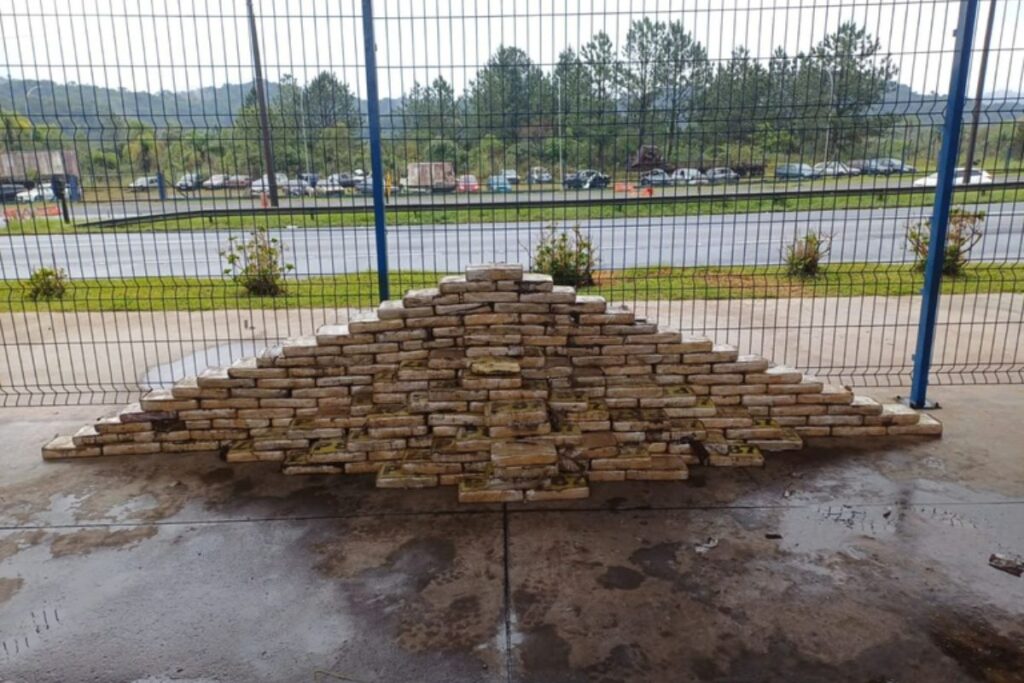 PF encontra depósito subterrâneo com 231 kg de cocaína em Itajaí