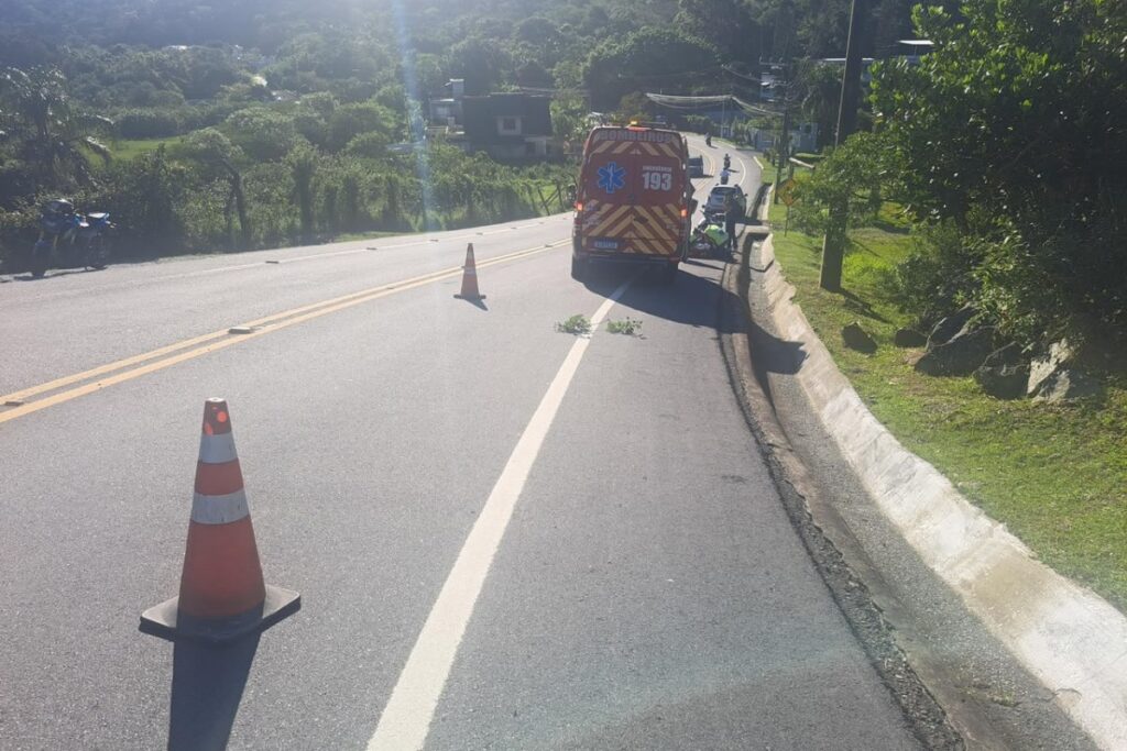 Acidente com vítima é registrado em Balneário Camboriú