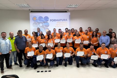 BC forma 35 voluntários para Defesa Civil nesta quarta