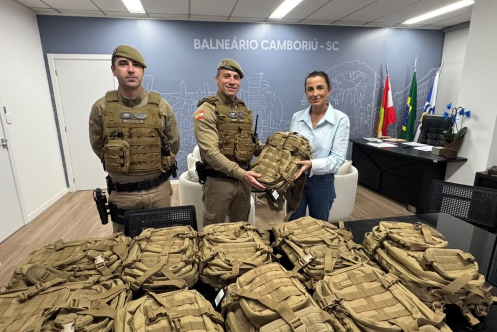 BC recebe kits para atendimento pré-hospitalar
