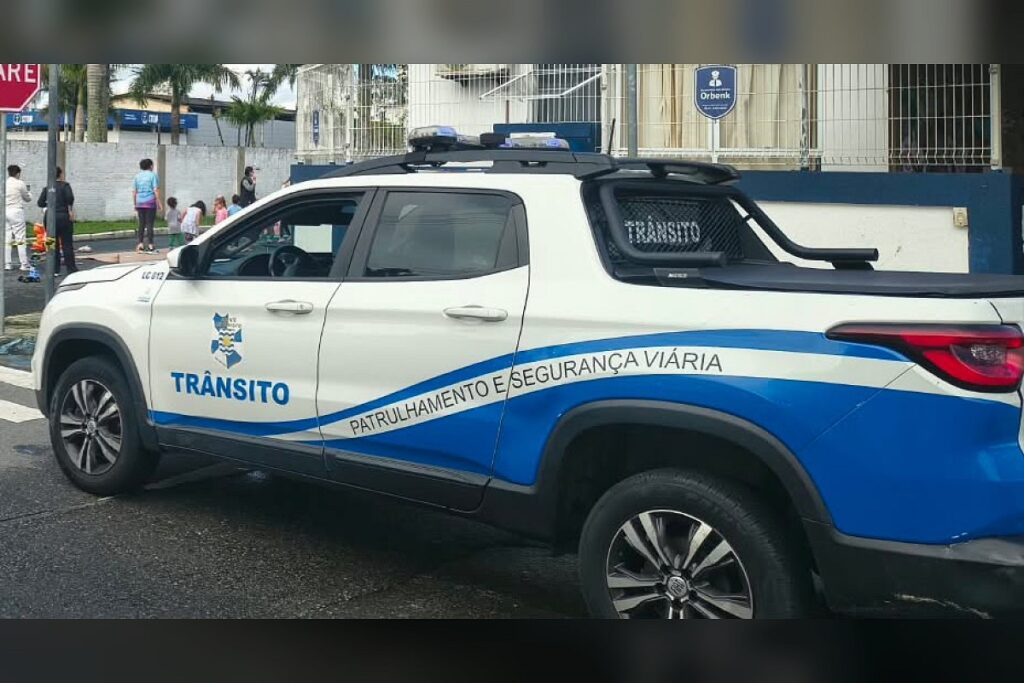 BC Trânsito apoia operação durante formatura da PM