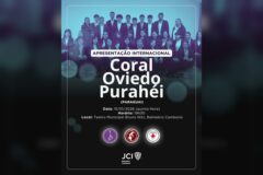 Coral paraguaio se apresenta no Teatro Bruno Nitz em BC