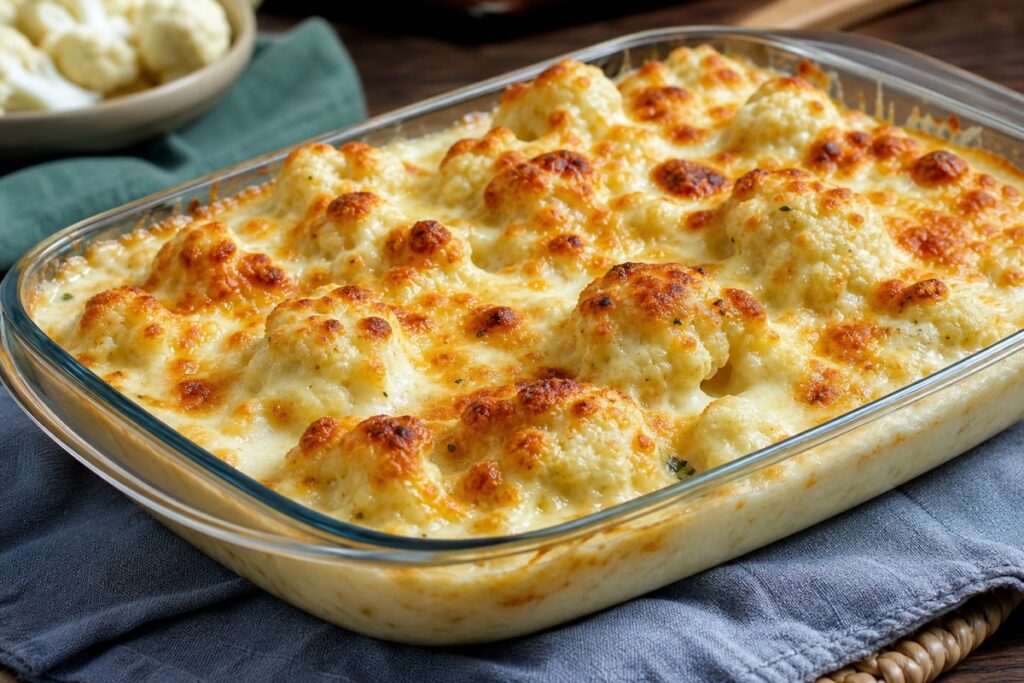 Couve-flor Gratinada