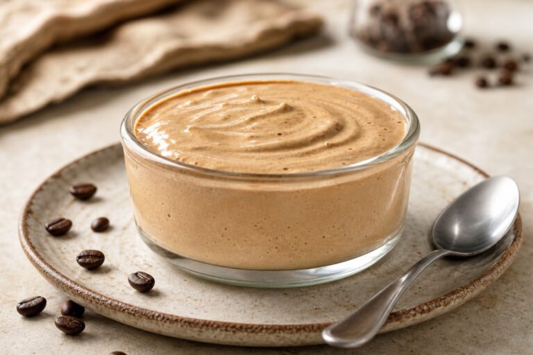 Doce de Creme com Café – Sobremesa Macia e Fácil para Servir Após as Refeições