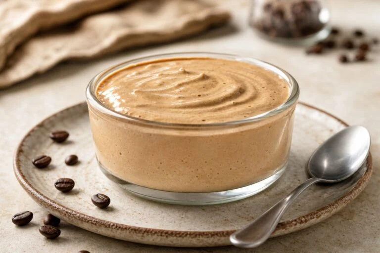 Doce de Creme com Café – Sobremesa Macia e Fácil para Servir Após as Refeições