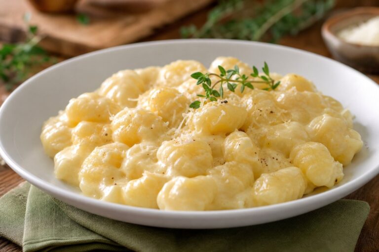 Nhoque de Batata Caseiro com Molho Cremoso – Receita Prática e Rápida para Refeições