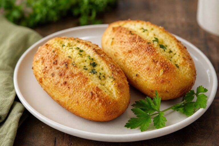 Pão Low Carb de Alho na Sanduicheira – Opção Light para o Café da Manhã