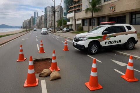 Quatro acidentes com danos registrados em BC nas últimas 24h