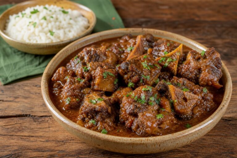 Rabada Macia e Suculenta com Molho Encorpado – Receita Completa para o Almoço