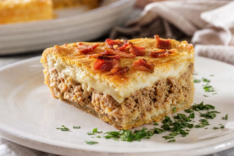 Torta de Carne com Bacon – Receita Prática e Saborosa para o Lanche